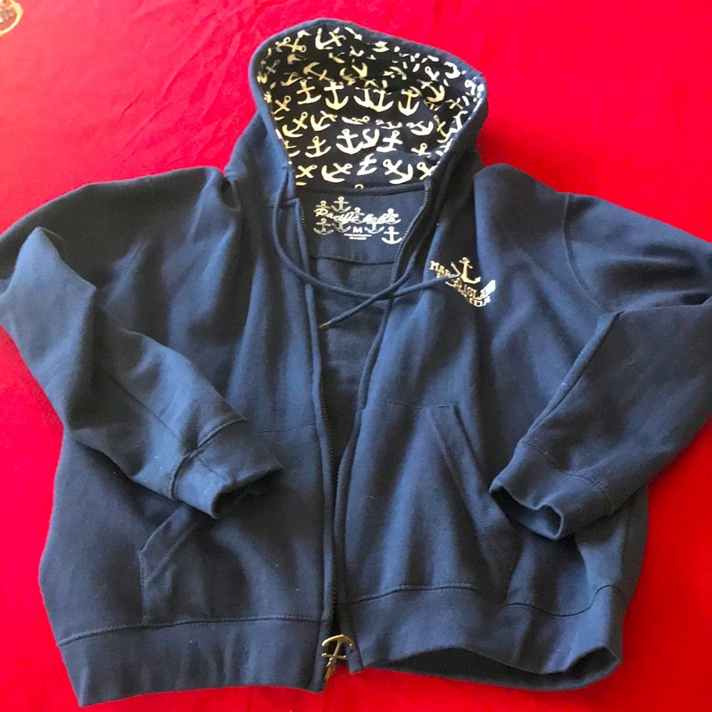 Hoodie. Anchor hood. Marco Island